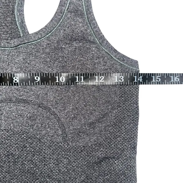 Lululemon Swiftly Tech Racerback Heather Gray Athletic Tank 4 - Image 4