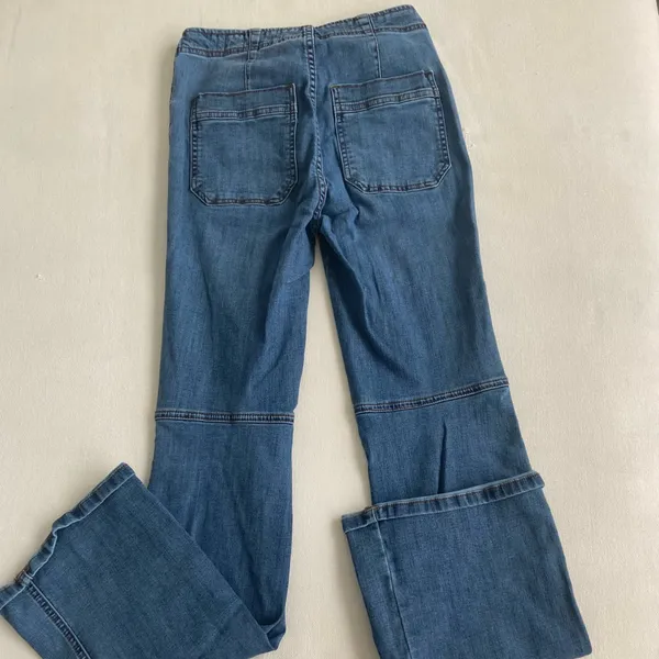 Free People High Waisted Flare Jeans - Image 6