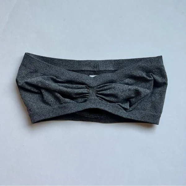 Wilfred Grey Tube Nopads Spandex Bralette Size Large NWOT - Image 2