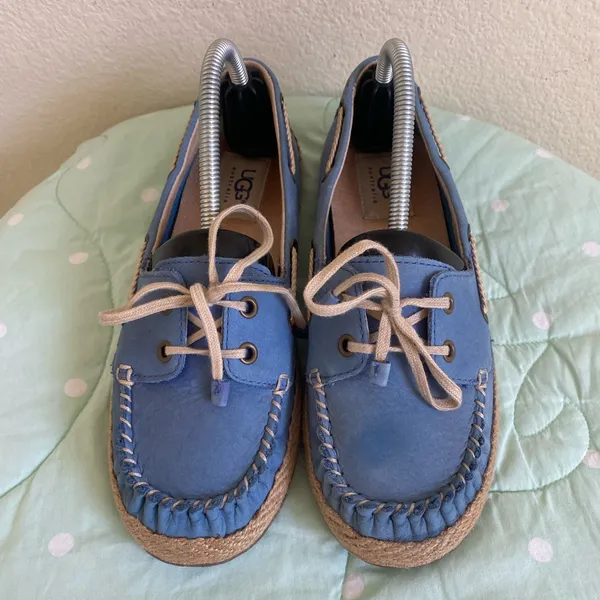 UGG Blue Chivon Shoes Womens size 6 - Image 6