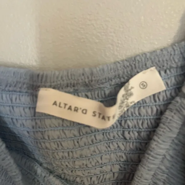 Altar'd State Light Blue‎ Mini Dress - Image 3