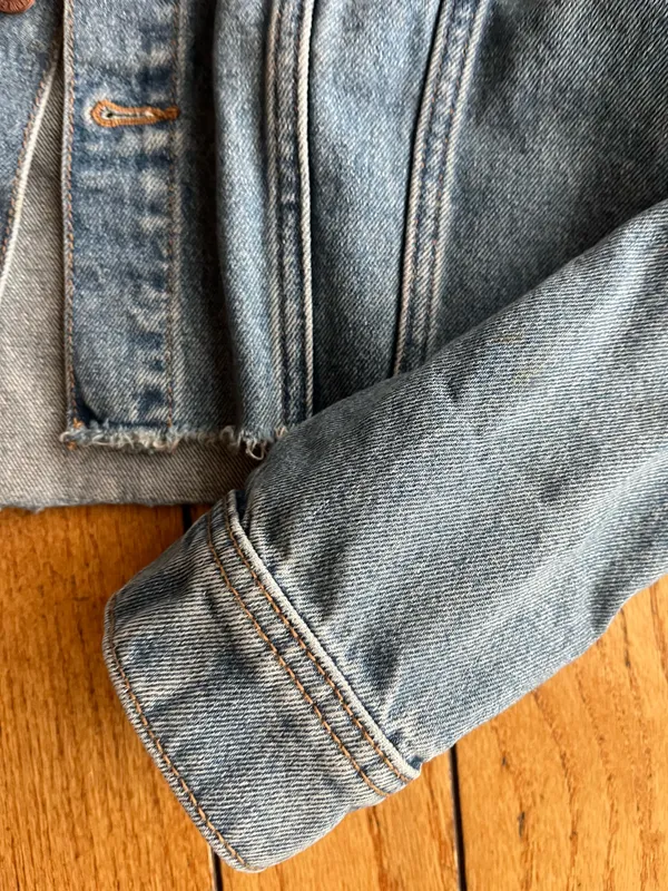 PINK Victoria's Secret Denim Jacket - Image 8