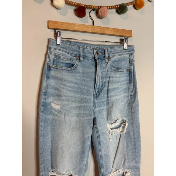 American Eagle Mom Straight distressed jeans - Image 5
