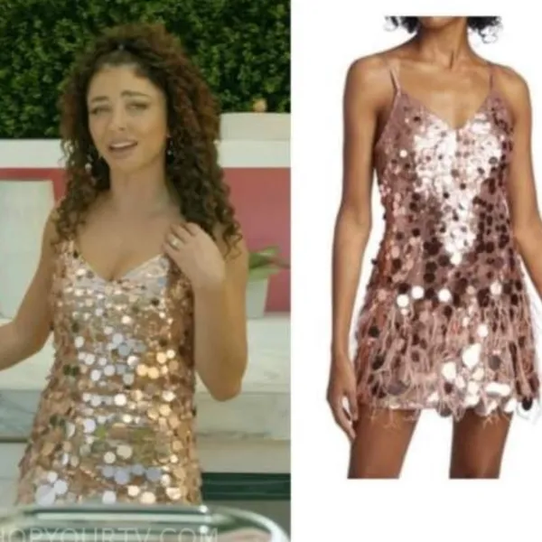 NWT Ramy Brook Rina Sequin Minidress - Image 2