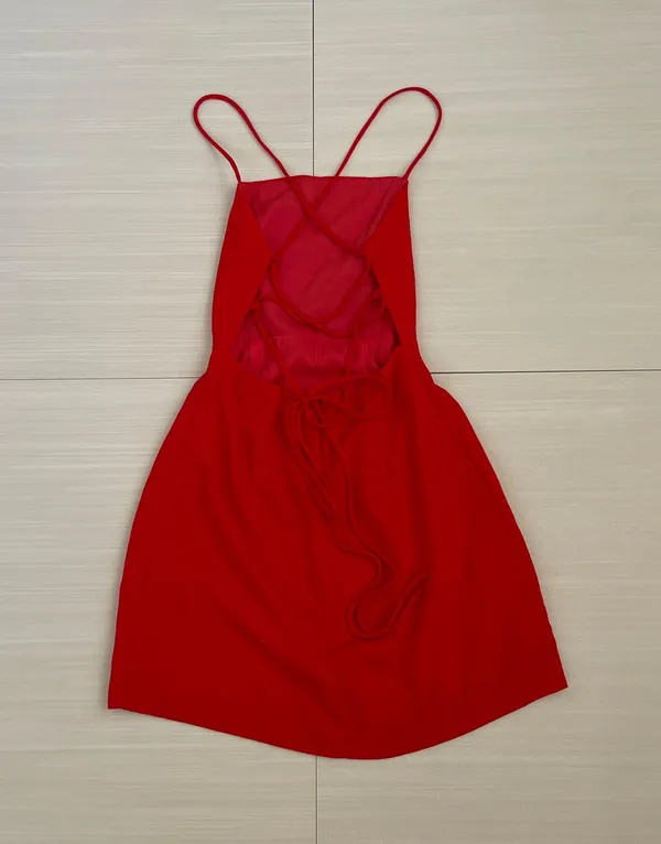 Princess Polly Si Señorita Red Mini Dress - Image 4