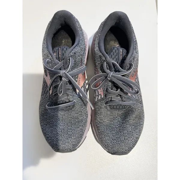 Brooks‎ Women's Adrenaline GTS 21 Gray And Pink Running Shoes Size 9.5 Q - Image 5