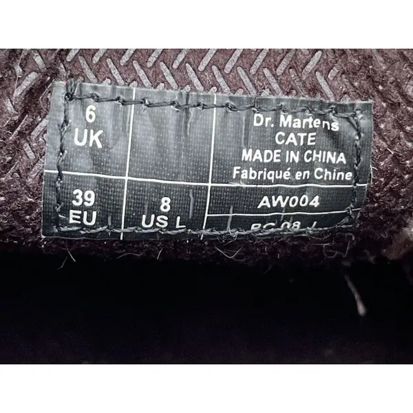 Vintage Brown Dr. Martens CATY 8065 style Mary Jane Buckle Strap Fisherman US 8 - Image 7