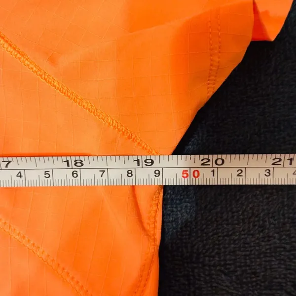 173 | Lululemon (Best For) Sz 10 Women Short Sleeve Running Athletic Top Orange‎ - Image 4
