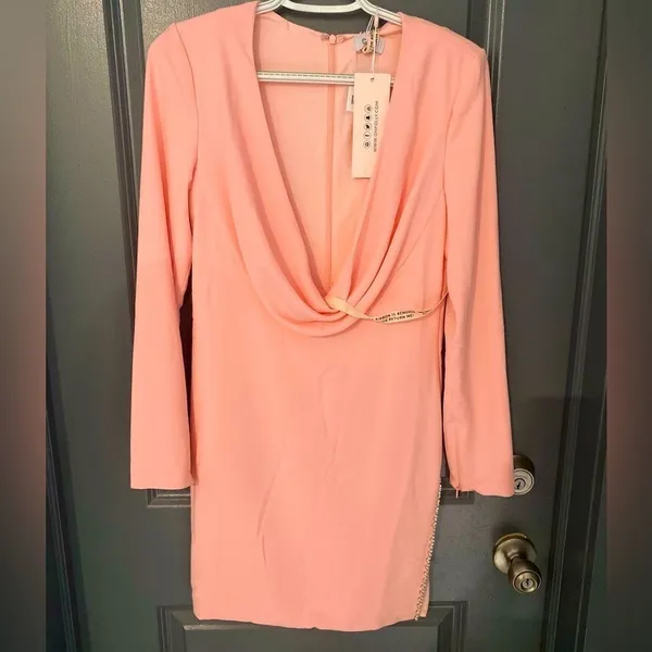Cowl neck mini dress - Image 5