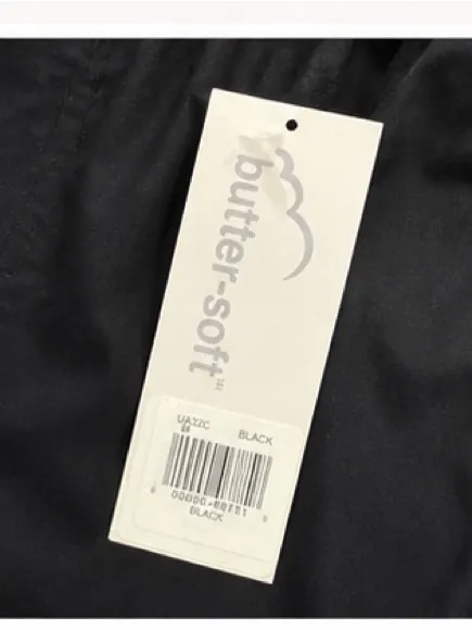 NWT Butter-Soft Black Scrubs Size M - Image 4