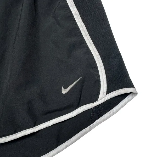 Nike Dri-Fit Lined Running Shorts Black White XL - Image 2