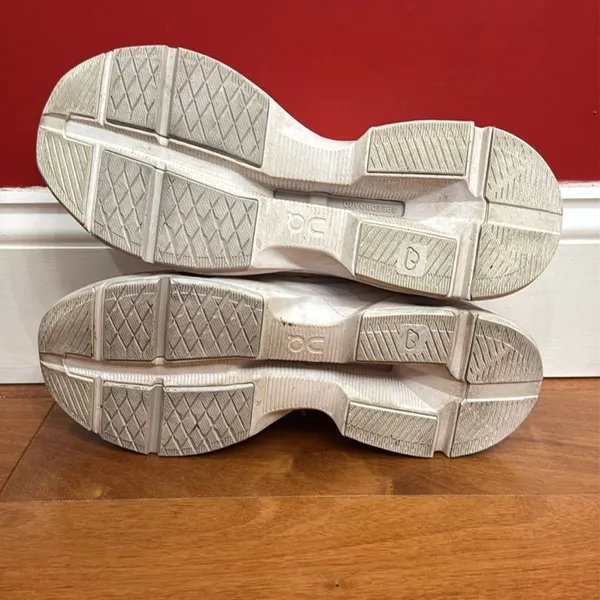 On Women's Cloudpulse White Athletic Sneakers Size‎ 9.5 - Image 8