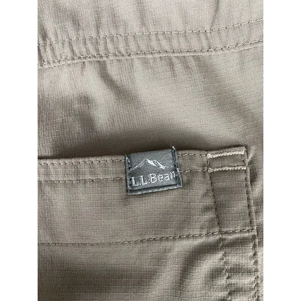 L.L.Bean Women’s Plus 1X Taupe Jogger Pants Lightweight Stretch - Image 9