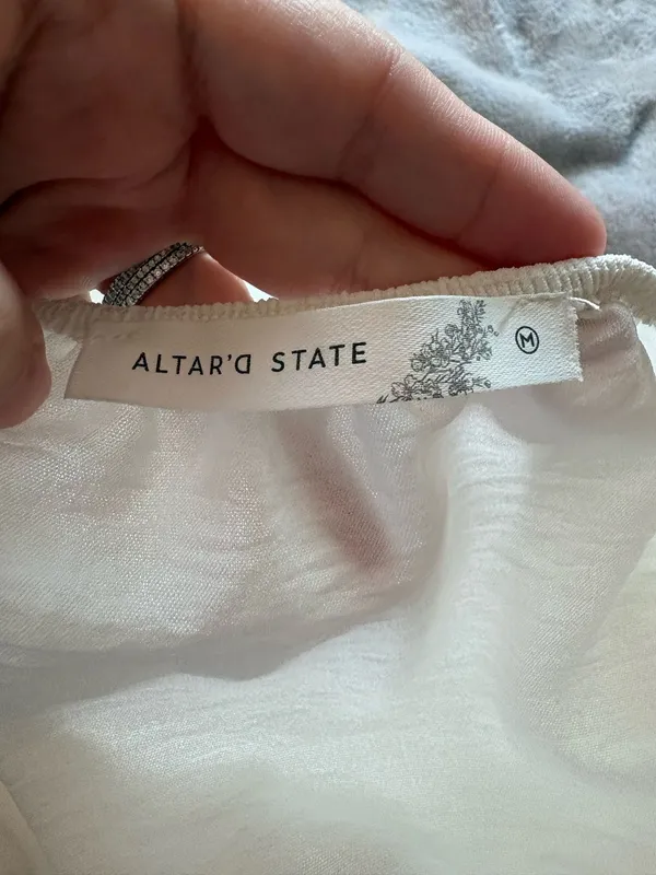 Altar'd State Dress White - Image 2