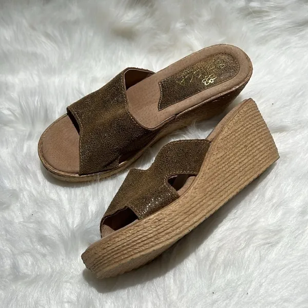 Sbicca‎ Leather Sandals Size 7. B86 - Image 2