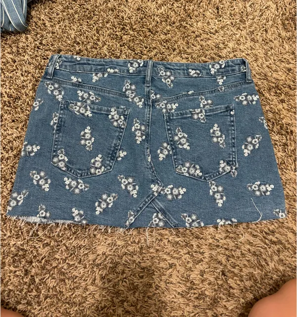 Altar'd State Skirt Denim - Image 2