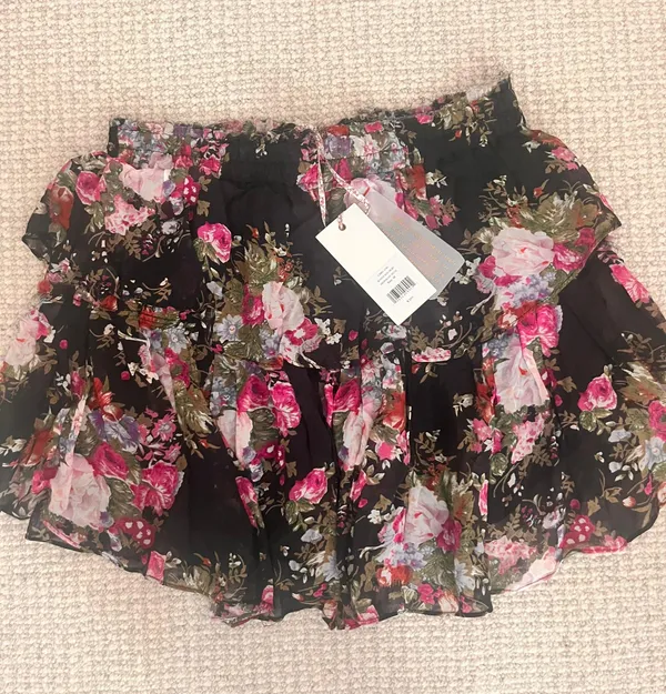 Ruffle Mini Skirt - Image 2