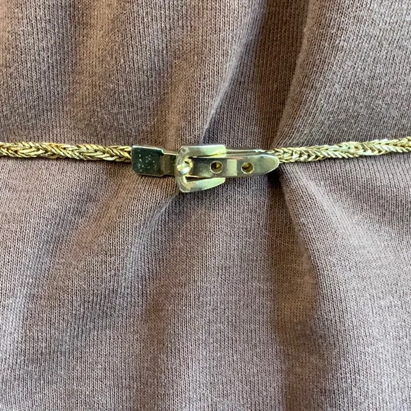 Gold tone belt - Image 2