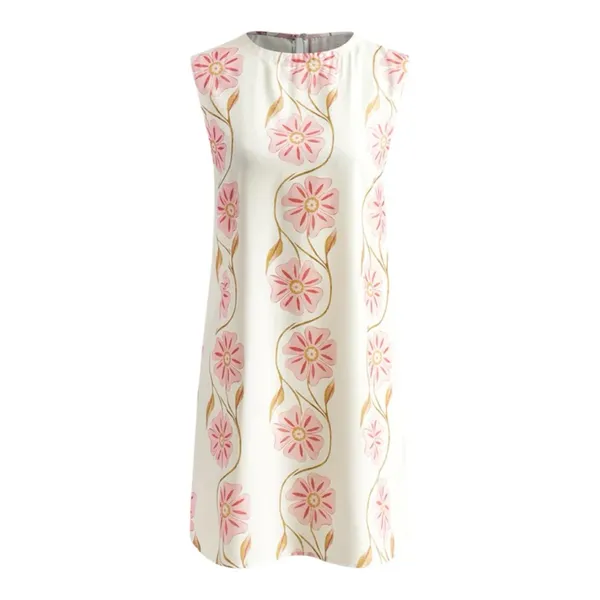 COMMENSE Romantic Print Sleeveless Short Dress Size Medium NWT - Image 2