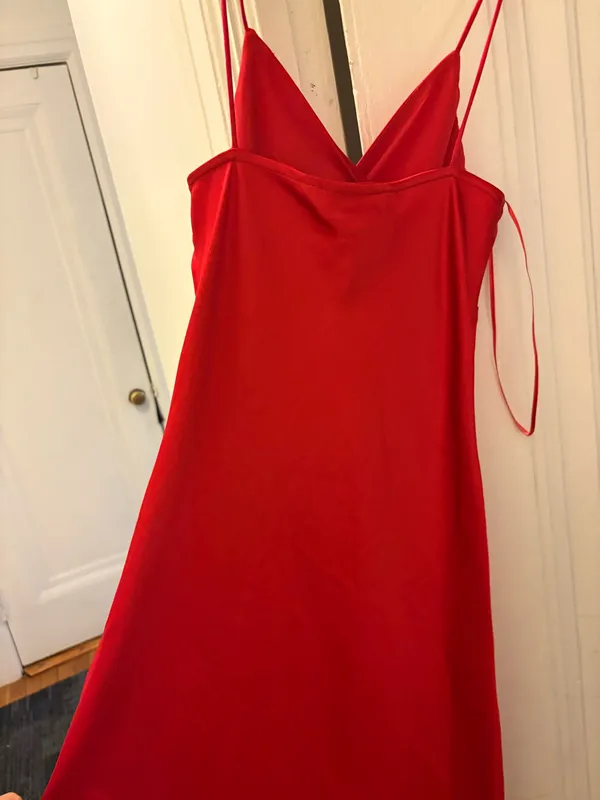 ZARA Red Dress Long - Image 5
