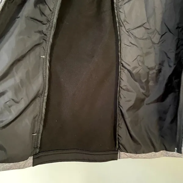 Champion‎ purple black winter coat comfortable casual full zip hood warm jacket - Image 6