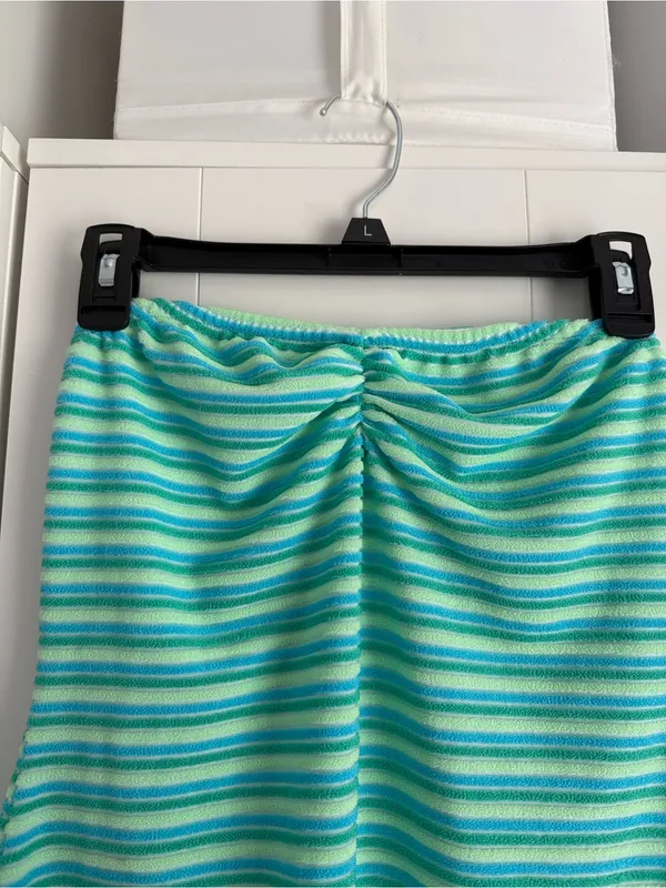 Dippin' Daisy's Striped Aqua & Lime Pool Dress - Image 3