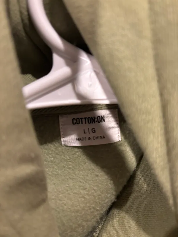Cotton Green Hoodie - Image 3