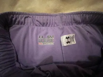 Under Armour Purple Shorts - Image 3