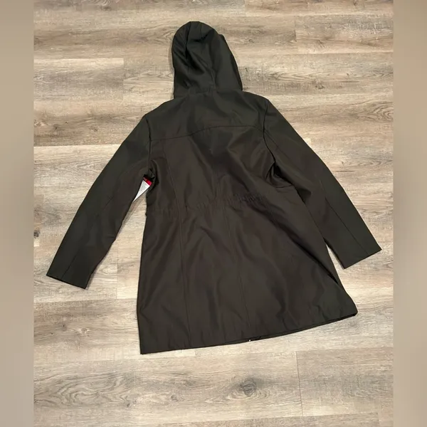 NWT Kenneth Cole Reaction Rain Jacket Size XL (Olive color jacket) - Image 8