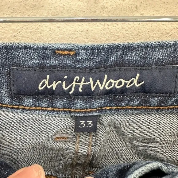 Driftwood Denim Jeans Size 33 Slim Straight Leg Women's‎ Medium Wash Casual - Image 3