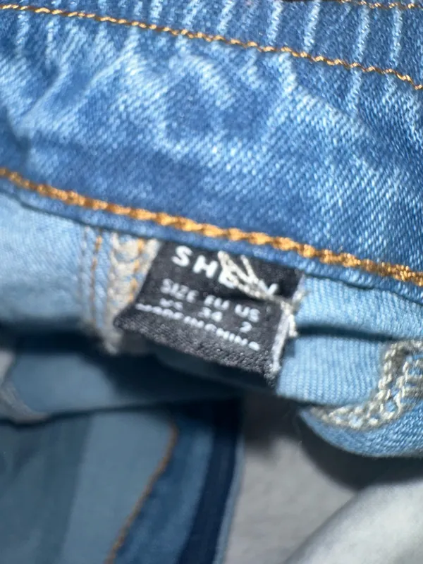 Denim dress game day Blue Size XS - Image 3