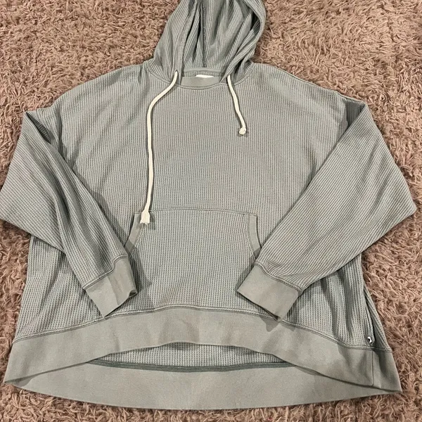 Aerie Waffle Knit Sweatshirt - Image 2