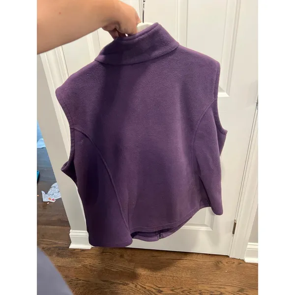Columbia purple fleece‎ vest women's 3XL - Image 3