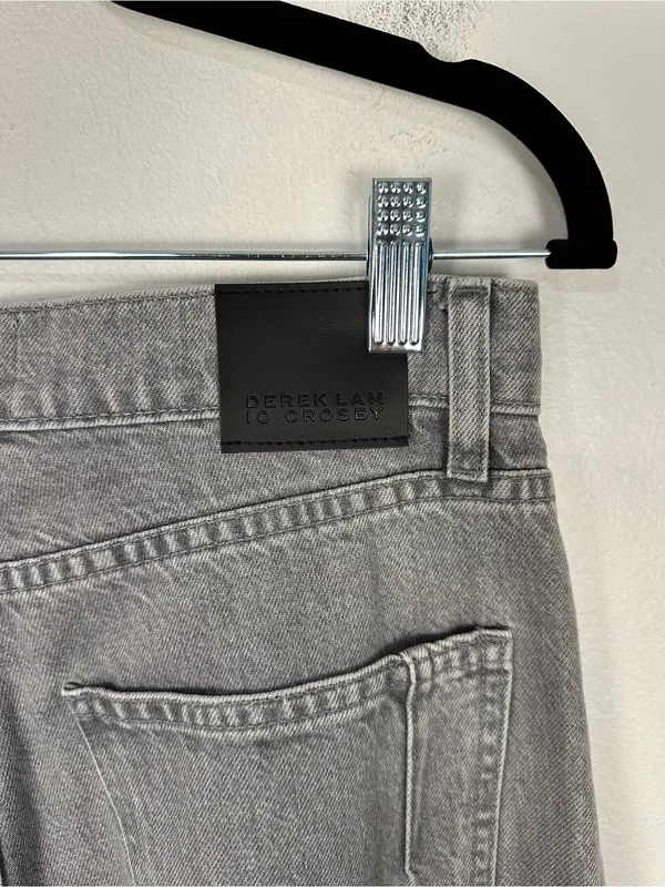 Derek Lam Crosby Maja Barrel Leg Gray Wash Jean Women’s Sz 26 - Image 6