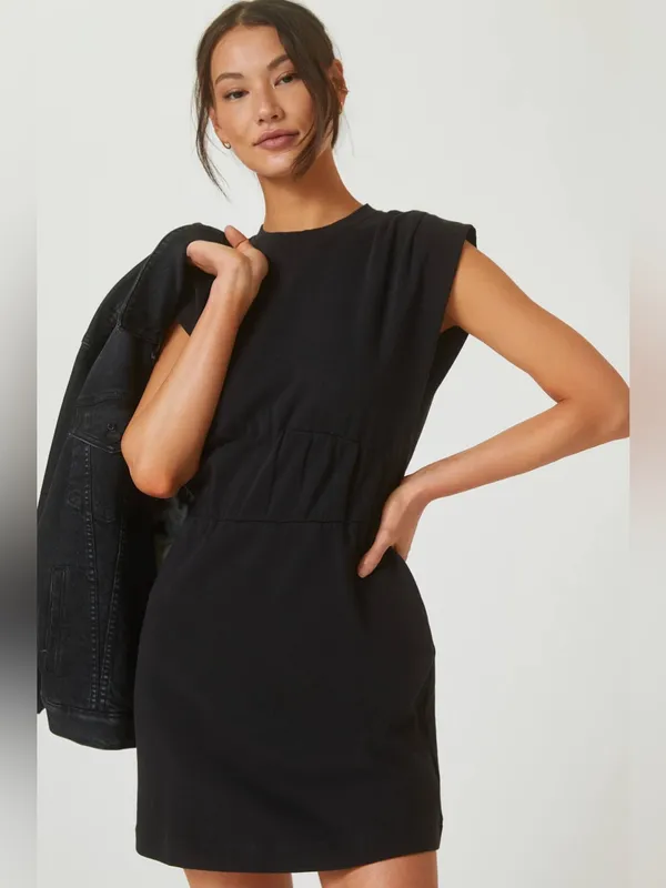Anthropologie / Grey State | Pippa Mini Lounge Dress, size 0 - Image 2