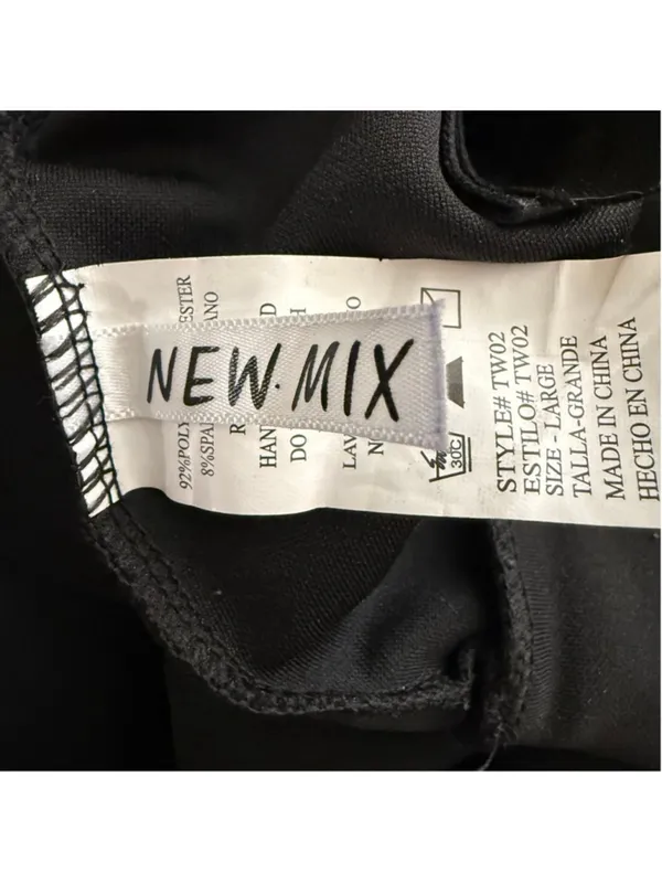 New Mix Black career office ponte pants stretchy resort cruise cocktail goth alt travel - Image 8
