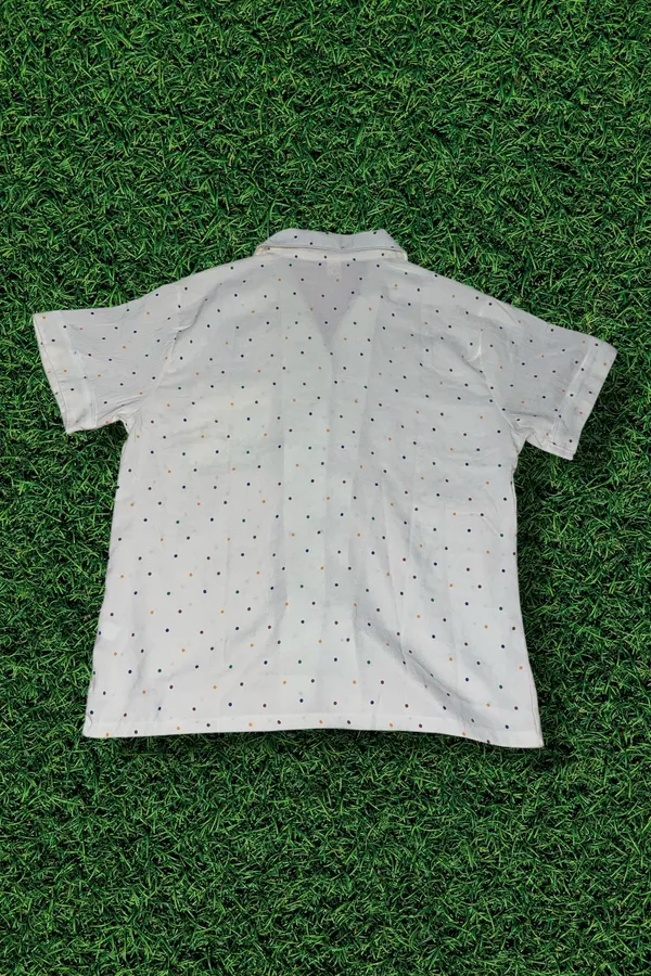 Polka Dot PJs White Size 4 - Image 4
