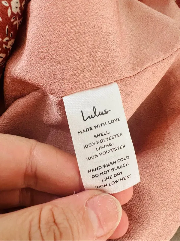 Lulus Pink Reason to Be Dusty Floral Print Off-the-Shoulder Mini Dress Size XS - Image 9