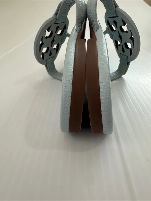 Tory Burch Miller Sandals Seltzer Blue, 7 - Image 10