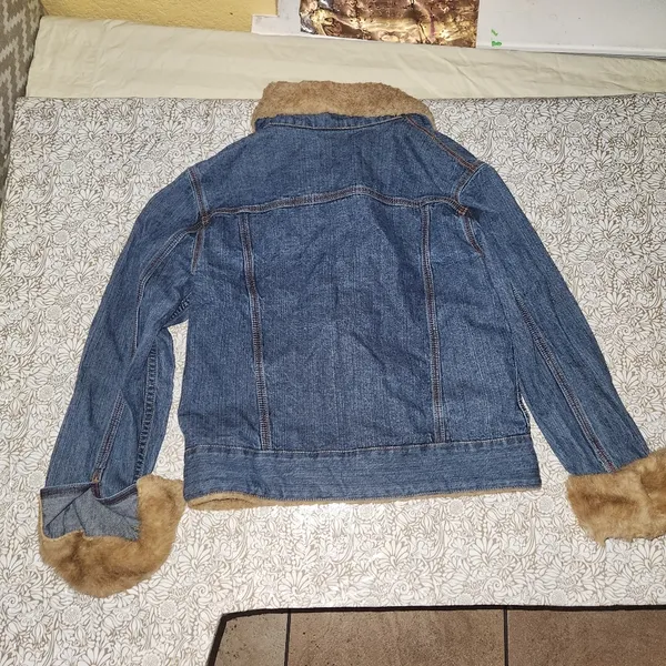 ezekiel Women's Blue Jean Jacket Size L 100% Cotton Size L. In Good Condition - Image 11