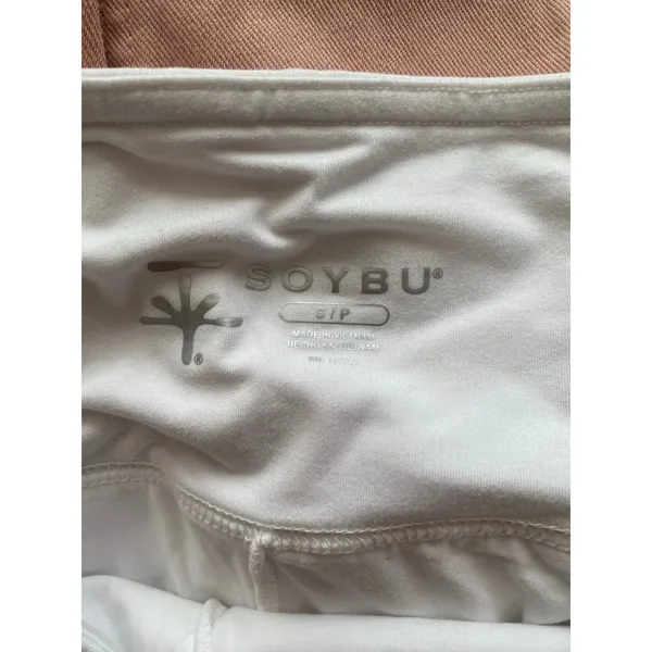 Soybu White Athletic Tennis Skort with Built-In Shorts - Size S - Image 5