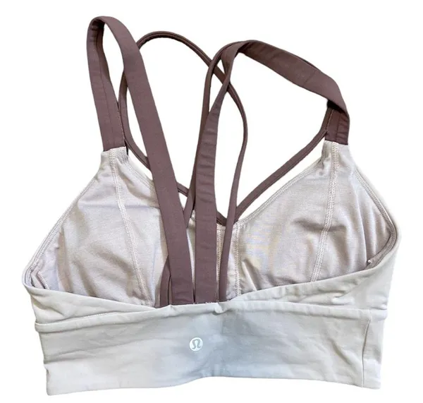 Lululemon Athletics Women’s Mauve Training Sports Bra Size 6 - Image 2
