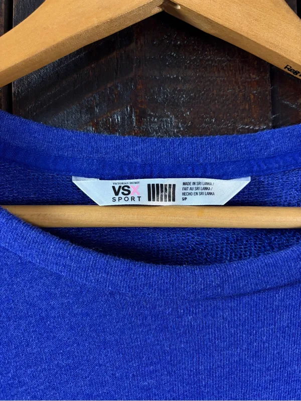 VSX Blue Violet Long-Sleeve Running Sweater Top - Image 4
