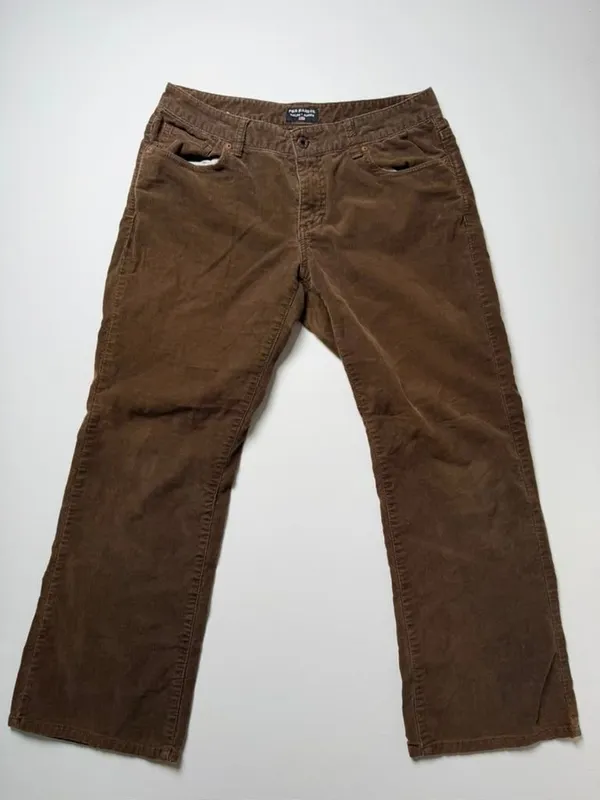 VTG Y2K Gorpcore 90’s/2000’s Polo Jeans Co. Ralph Lauren Brown Corduroy Pants - Image 5