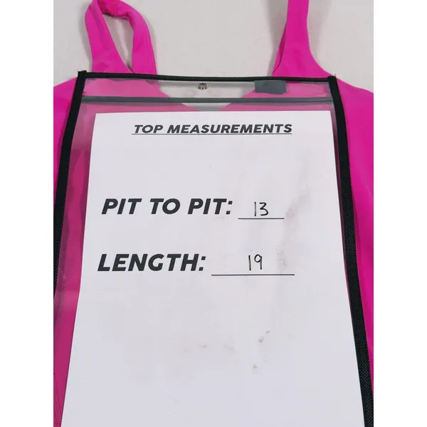 Lululemon Align Waist Length Tank Top Size 4 Sonic Pink Yoga Pilates Gym Fitness - Image 8