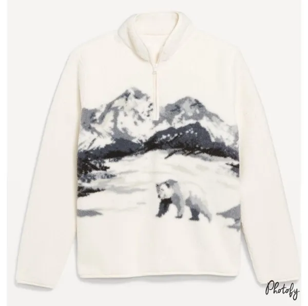 Old Navy Quarter Zip Pullover - Image 2