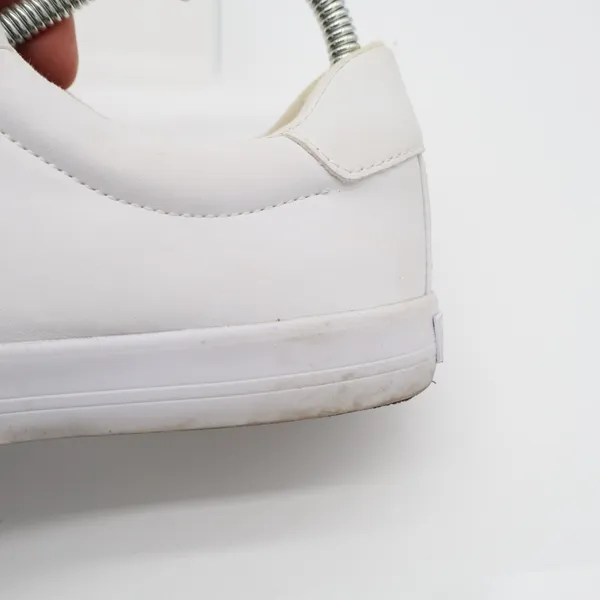 Nine West Layna Womens US 8M Trainers Shoes White Leather Athletic Sneakers - Image 9