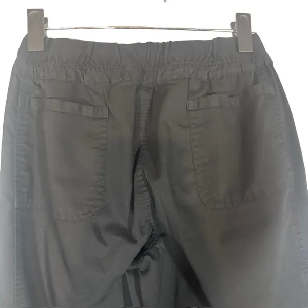 Cherokee Black Professional Drawstring Waist Casual Scrub Pants Women Sz XS - Image 8