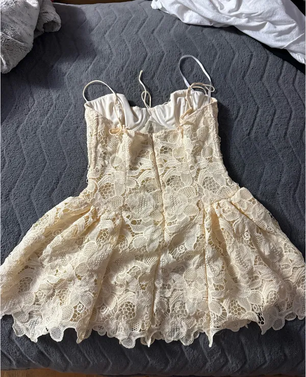 For Love & Lemons Dress Lace Mini - Image 2