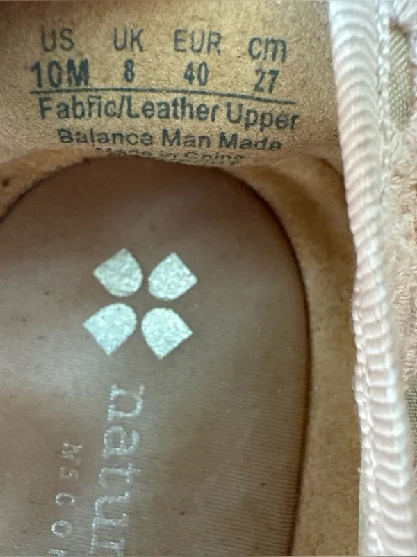 Naturalizer Taupe Lace Jute and Leather Espadrille Slip On Flats Davenport 10M - Image 8